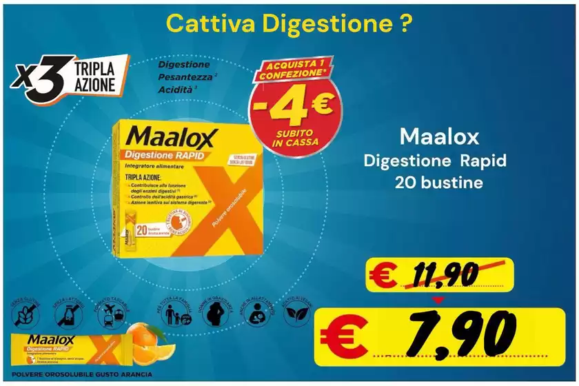 Volantino Farmacia Saggio | Cattiva Digestione? | 2026-02-01T00:00:00.000Z - 2026-02-28T00:00:00.000Z