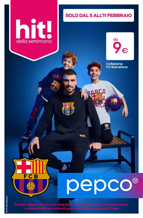 Volantino PEPCO a Rovolon | Hit! della settimana | 2026-02-05T00:00:00.000Z - 2026-02-11T00:00:00.000Z