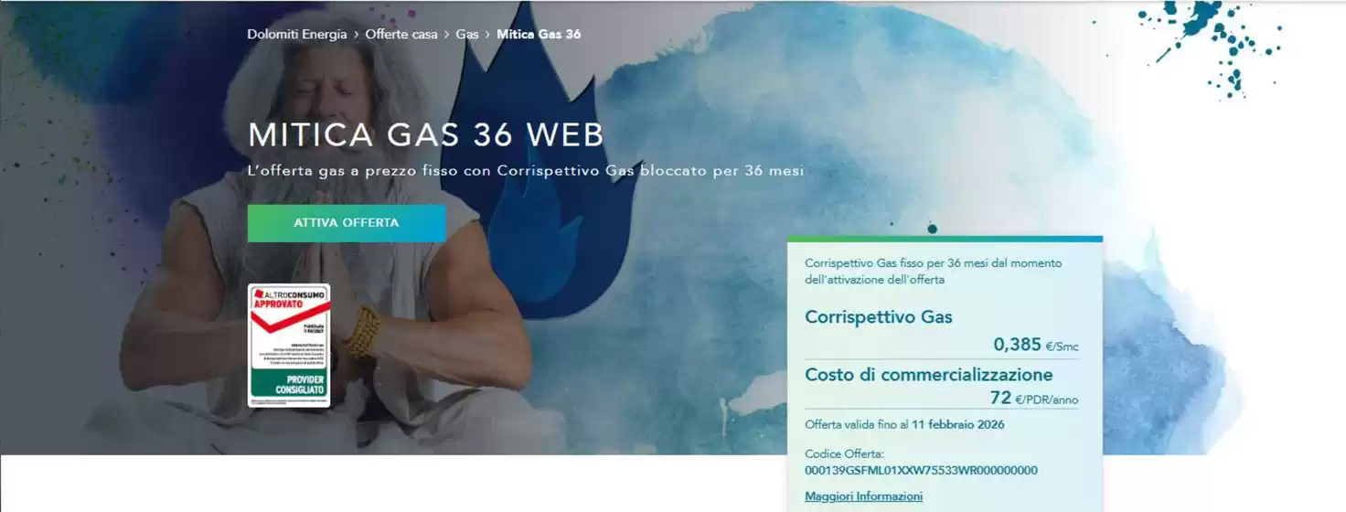 Volantino Dolomiti Energia a Trevi | Mitica energia 36 web | 2026-02-05T00:00:00.000Z - 2026-02-11T00:00:00.000Z