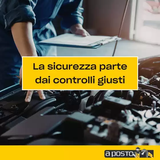 Volantino 'A posto' Officine e Carrozzerie | A Posto | 2026-02-06T00:00:00.000Z - 2026-02-06T00:00:00.000Z