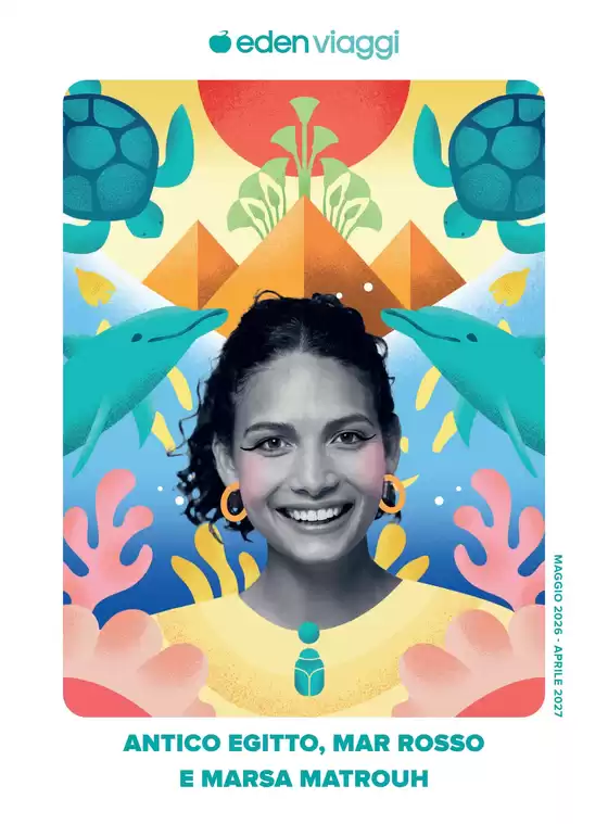 Volantino Eden Viaggi a Cavezzo | Antico Egitto Mar Rosso e Marsa Matrouh 2026 | 2026-05-01T00:00:00.000Z - 2027-04-30T00:00:00.000Z