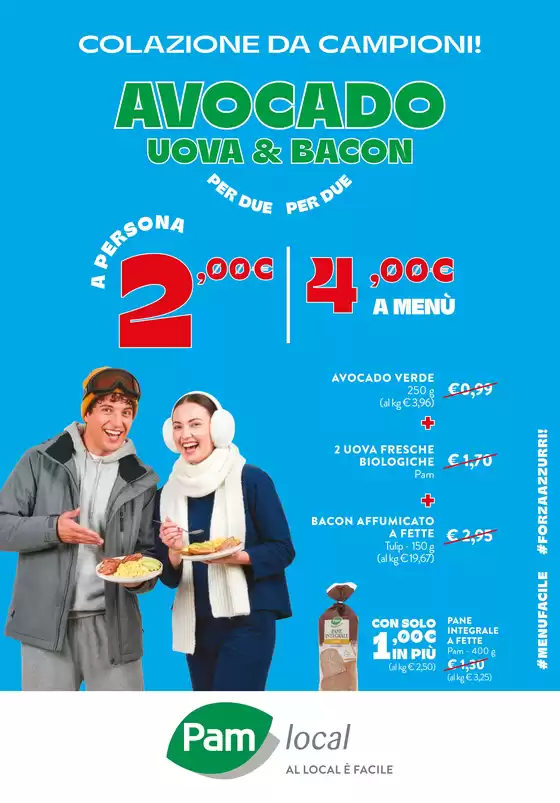 Volantino Pam Local a Gorgonzola | Colazione da Campioni | 2026-02-09T00:00:00.000Z - 2026-02-25T00:00:00.000Z