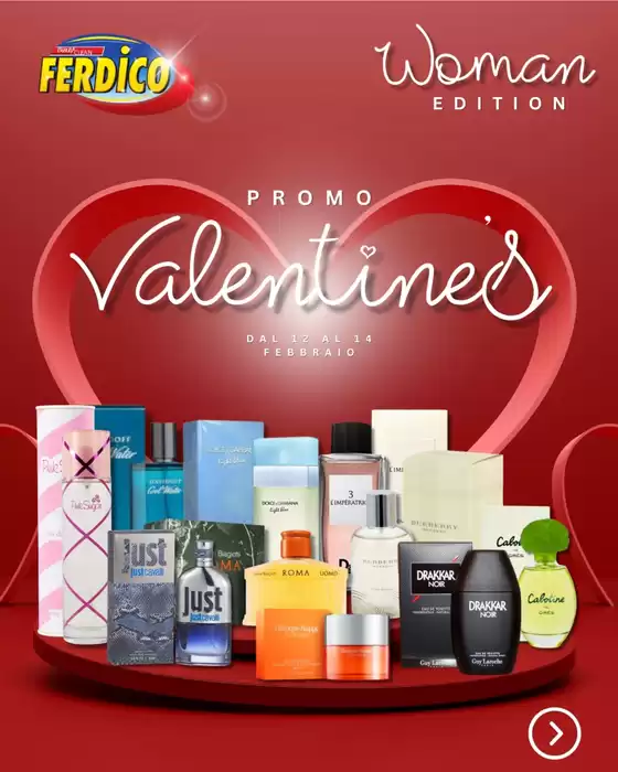 Volantino Ferdico a Marino | Promo Valentine's | 2026-02-12T00:00:00.000Z - 2026-02-14T00:00:00.000Z