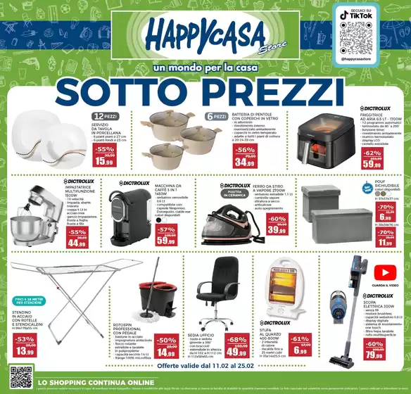 Volantino Happy Casa Store a Caldonazzo | Sotto Prezzi | 2026-02-11T00:00:00.000Z - 2026-02-25T00:00:00.000Z