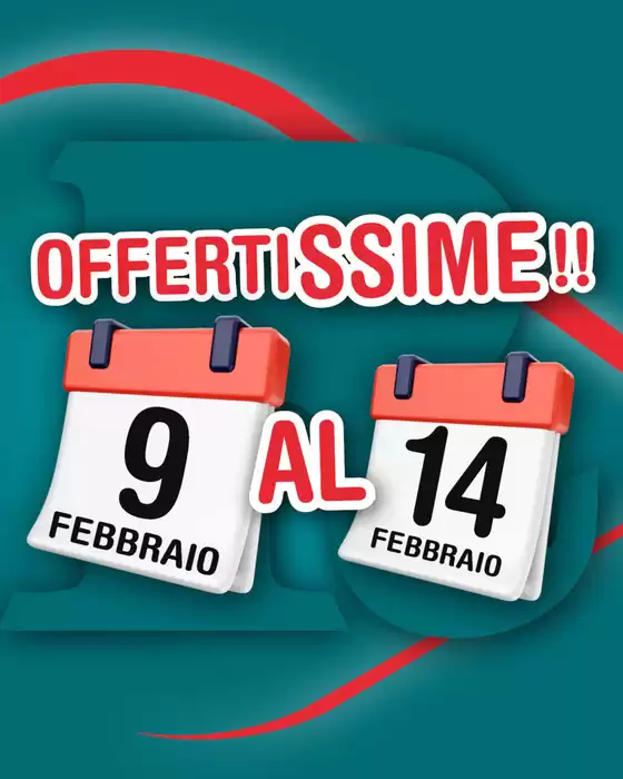 Volantino Reatail Supermercati | Offertissime!! | 2026-02-10T00:00:00.000Z - 2026-02-14T00:00:00.000Z