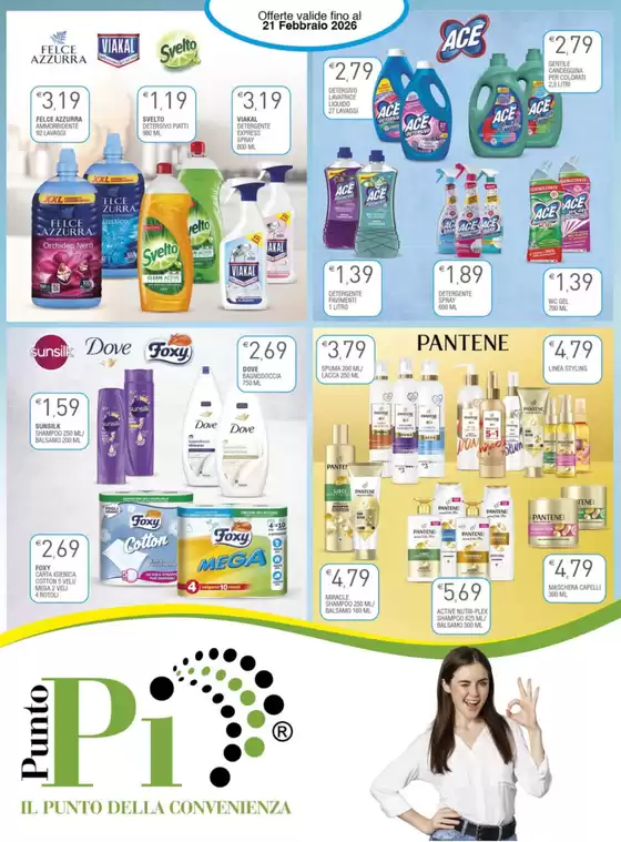 Volantino Supermercato 4P | Offerte valide fino al 21 febbraio 2026 | 2026-02-10T00:00:00.000Z - 2026-02-21T00:00:00.000Z
