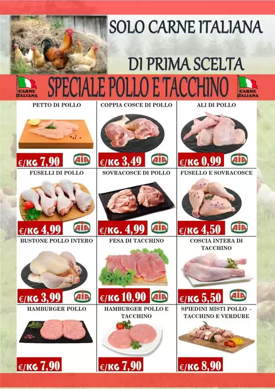 Volantino Supermercato Azzurro | Speciale pollo e tacchino  | 2026-02-10T00:00:00.000Z - 2026-02-15T00:00:00.000Z