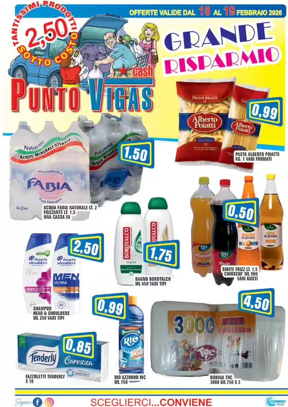 Volantino Punto Vigas | Grande risparmio | 2026-02-10T00:00:00.000Z - 2026-02-19T00:00:00.000Z