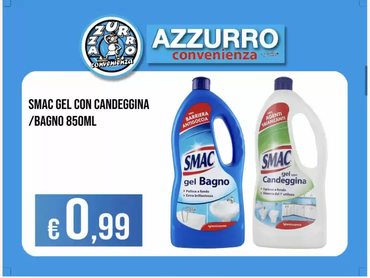 Volantino Azzurro Convenienza a Castelfranco Veneto | Offerte | 2026-02-10T00:00:00.000Z - 2026-02-15T00:00:00.000Z