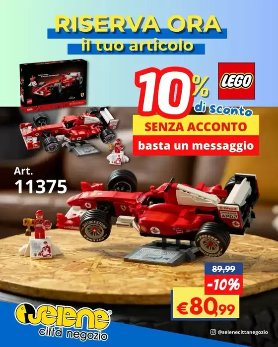 Volantino Selene Città Negozio a Melfi | 10% di sconto  | 2026-02-01T00:00:00.000Z - 2026-02-28T00:00:00.000Z