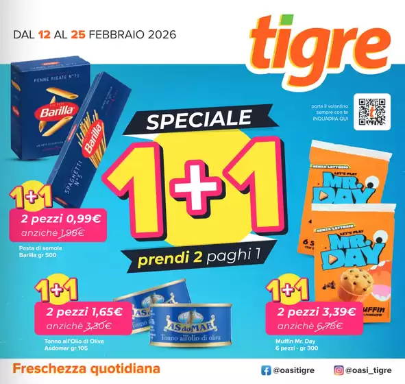 Volantino Tigre | Speciale 1+1 | 2026-02-12T00:00:00.000Z - 2026-02-26T00:00:00.000Z