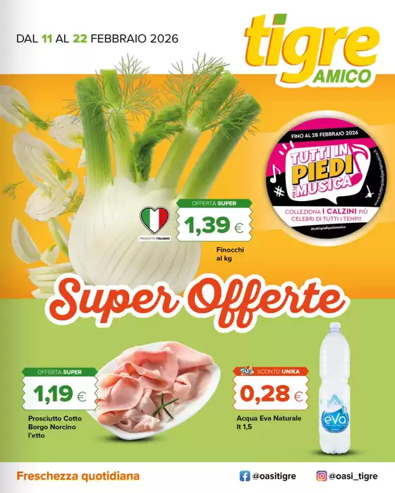 Volantino Tigre Amico | Super offerte | 2026-02-12T00:00:00.000Z - 2026-02-22T00:00:00.000Z