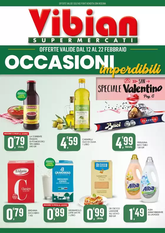 Volantino Vibian | Occasioni imperdibili | 2026-02-12T00:00:00.000Z - 2026-02-22T00:00:00.000Z