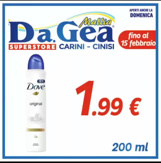 Volantino DA.GEA Superstore | Fino al 15 febbraio  | 2026-02-12T00:00:00.000Z - 2026-02-15T00:00:00.000Z