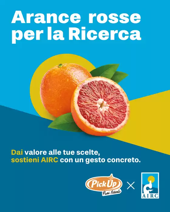 Volantino PickUp a Buggerru | Arance rosse per la Ricerca | 2026-02-14T00:00:00.000Z - 2026-02-28T00:00:00.000Z