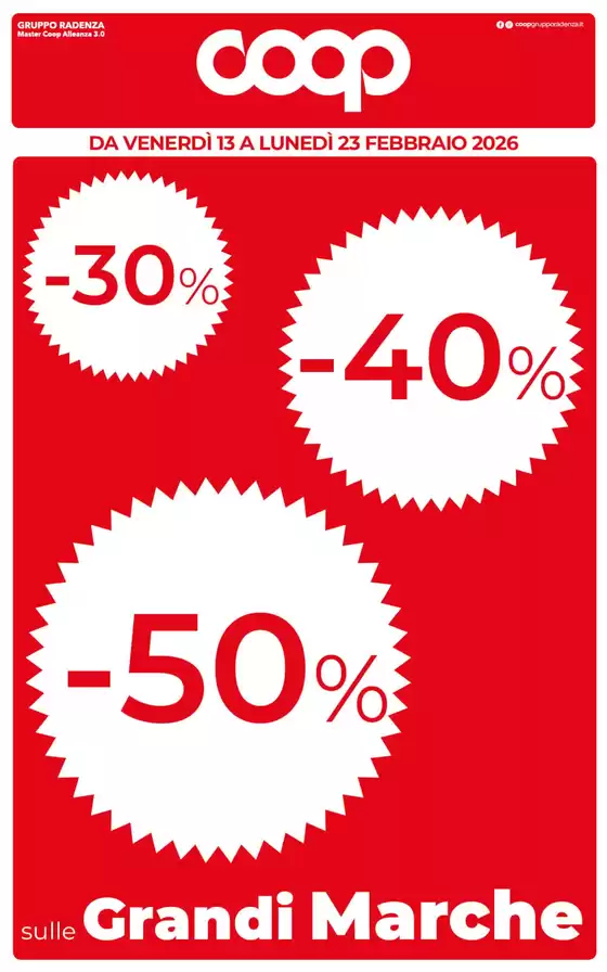 Volantino Coop a Viterbo | DA VENERDÌ 13 A LUNEDÌ 23 FEBBRAIO 2026 | 2026-02-13T00:00:00.000Z - 2026-02-23T00:00:00.000Z