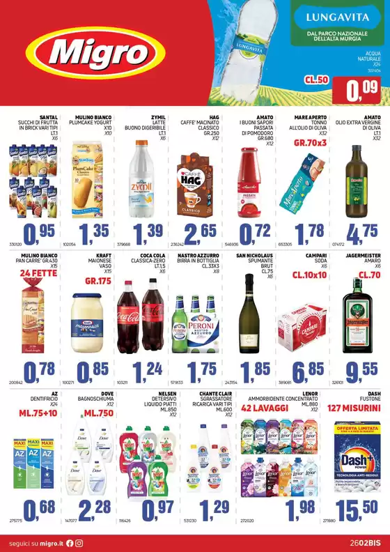 Volantino Migro a Lentini | Offerte 2602BIS | 2026-02-13T00:00:00.000Z - 2026-02-26T00:00:00.000Z