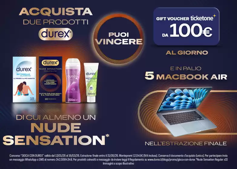 Volantino Bernava a Castel Romano | Puoi vincere | 2026-01-13T00:00:00.000Z - 2026-03-16T00:00:00.000Z