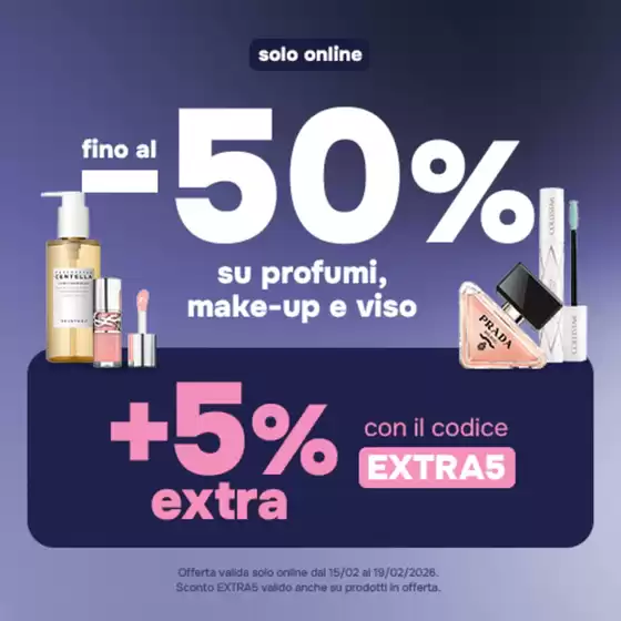 Volantino Beauty Star a Misterbianco | Fino al -50% | 2026-02-15T00:00:00.000Z - 2026-02-19T00:00:00.000Z