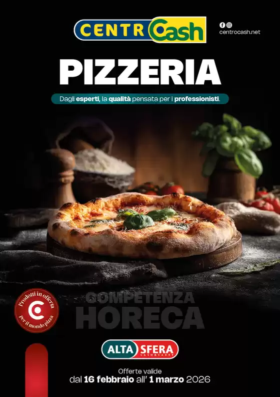 Volantino Centro Cash a Aci Catena | Pizzeria | 2026-02-16T00:00:00.000Z - 2026-03-01T00:00:00.000Z