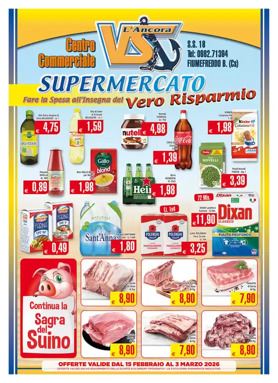 Volantino VS L'Ancora a Aci Catena | Vero risparmio | 2026-02-16T00:00:00.000Z - 2026-03-03T00:00:00.000Z
