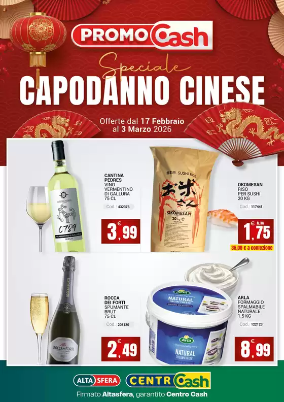 Volantino Centro Cash a Refrancore | Speciale capodanno cinese | 2026-02-17T00:00:00.000Z - 2026-03-03T00:00:00.000Z