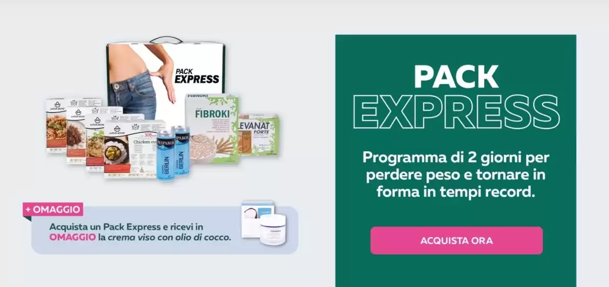 Volantino Naturhouse | Pack express | 2026-02-17T00:00:00.000Z - 2026-03-03T00:00:00.000Z