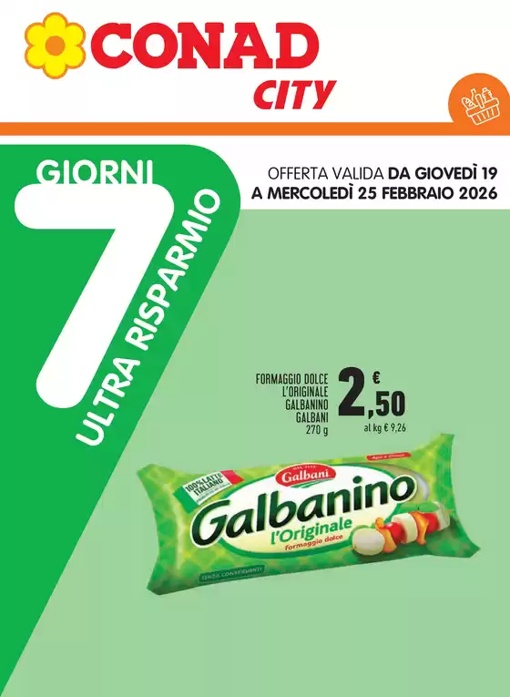 Volantino Conad City a Salerno | 7 giorni di ultra risparmio | 2026-02-19T00:00:00.000Z - 2026-02-25T00:00:00.000Z