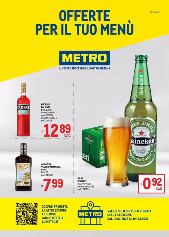 Volantino Metro a Arezzo | Offerte per il tuo Menù - AREA 4 | 2026-02-19T00:00:00.000Z - 2026-03-04T00:00:00.000Z