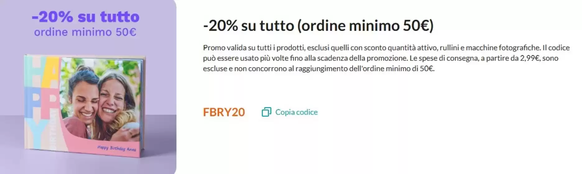 Volantino PhotoSì a Roma | -20% su tutto | 2026-02-19T00:00:00.000Z - 2026-02-23T00:00:00.000Z