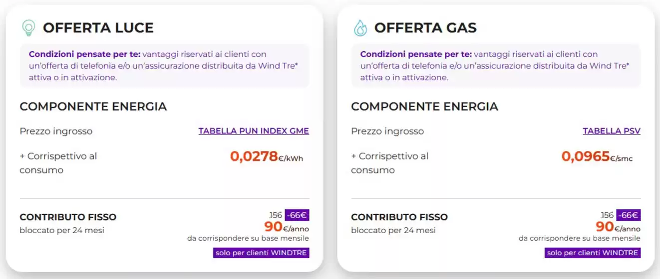 Volantino WindTre a Venezia | Offerta luce & gas | 2026-02-19T00:00:00.000Z - 2026-03-29T00:00:00.000Z