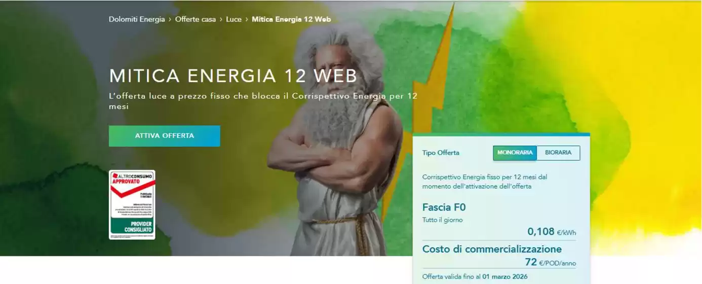 Volantino Dolomiti Energia | Mitica energia 12 web | 2026-02-19T00:00:00.000Z - 2026-03-01T00:00:00.000Z