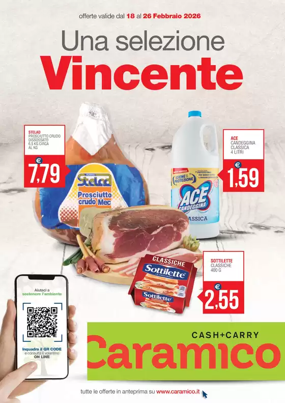 Volantino Caramico | Una selezione vincente | 2026-02-18T00:00:00.000Z - 2026-02-26T00:00:00.000Z
