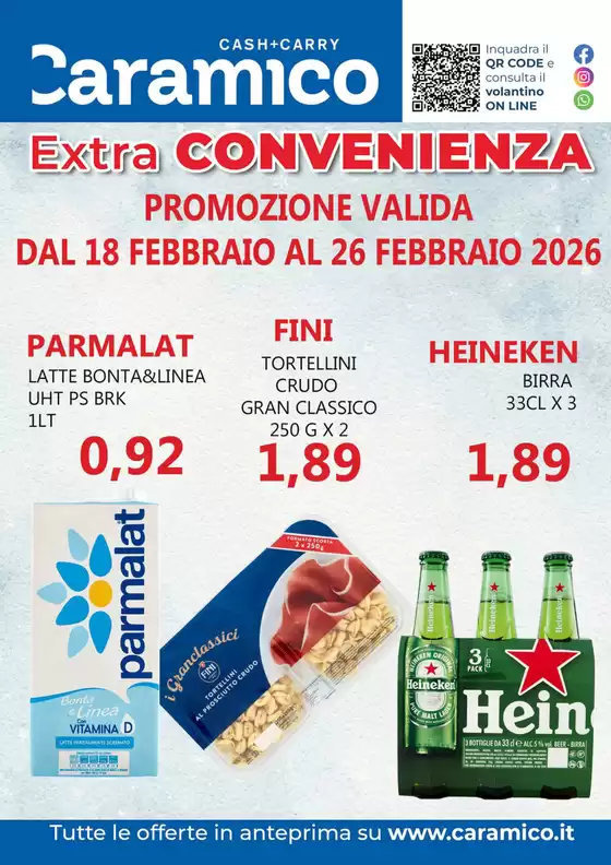 Volantino Caramico | Extra convenienza | 2026-02-18T00:00:00.000Z - 2026-02-26T00:00:00.000Z
