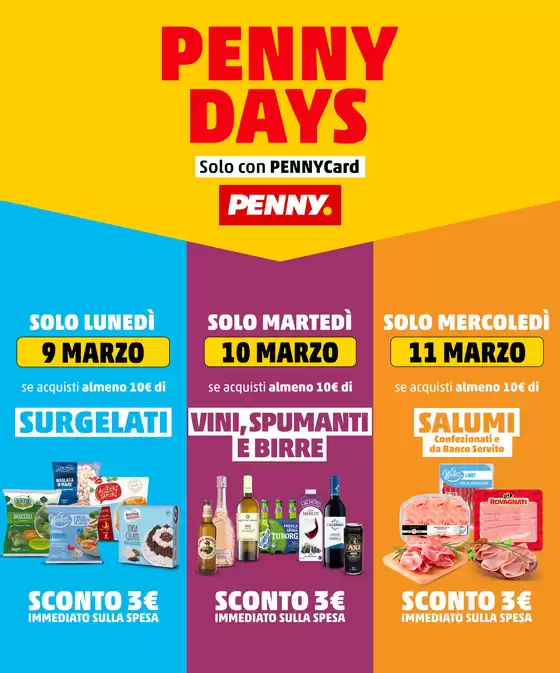 Volantino PENNY a Terni | Penny Days | 2026-03-06T00:00:00.000Z - 2026-03-11T00:00:00.000Z