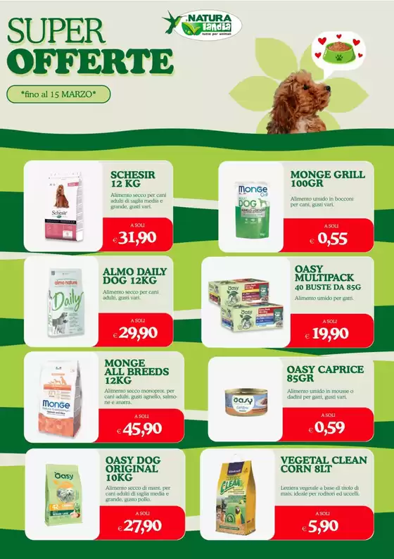 Volantino Naturalandia a Santa Marinella | Offerte Naturalandia | 2026-02-20T00:00:00.000Z - 2026-03-15T00:00:00.000Z