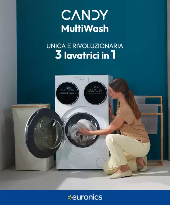 Volantino Euronics a Cornaredo | CANDY - Lavatrice MultiWash - 10kg | 2026-02-24T00:00:00.000Z - 2026-03-15T00:00:00.000Z