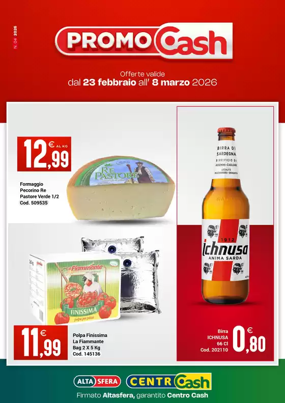 Volantino Centro Cash a Muggia | dal 23 febbraio all’ 8 marzo 2026 | 2026-02-23T00:00:00.000Z - 2026-03-08T00:00:00.000Z