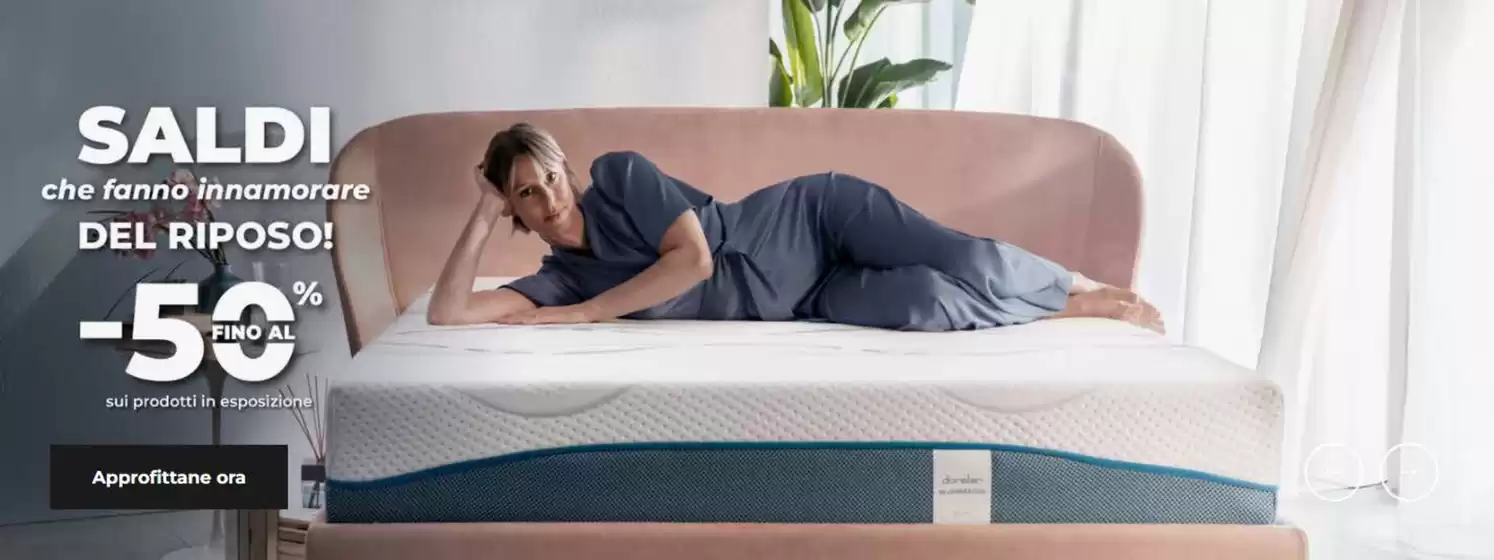 Volantino Dorelan a Castel Romano | -50% | 2026-02-23T00:00:00.000Z - 2026-03-31T00:00:00.000Z