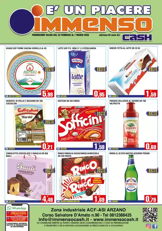 Volantino Immenso a Muggia | Promozione dal 23 Febbraio al 7 Marzo 2026 | 2026-02-23T00:00:00.000Z - 2026-03-07T00:00:00.000Z