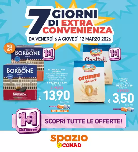 Volantino Spazio Conad a Fermo | 7 Giorni di Extra Convenienza | 2026-03-06T00:00:00.000Z - 2026-03-12T00:00:00.000Z