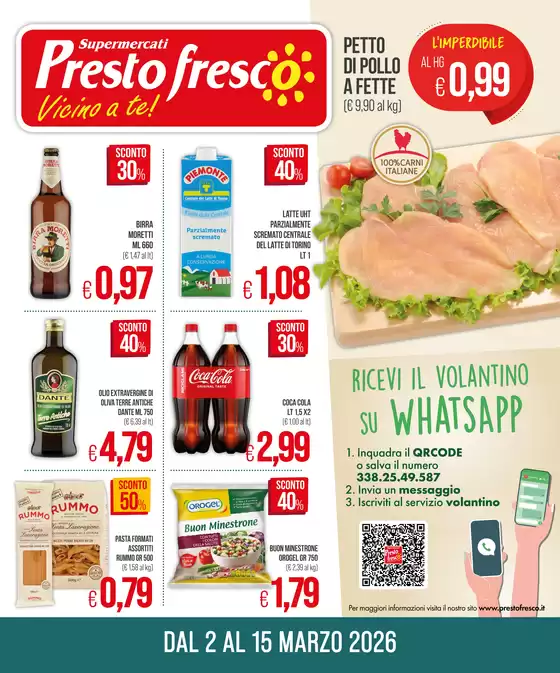 Volantino Prestofresco a Penna San Giovanni | Vicino a te! | 2026-03-02T00:00:00.000Z - 2026-03-15T00:00:00.000Z