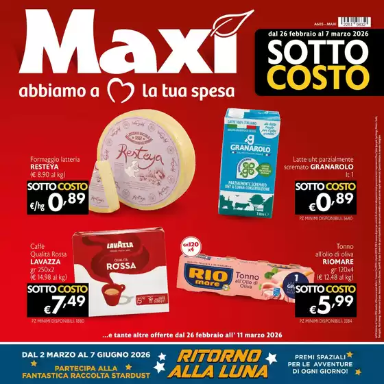 Volantino Maxì | Sottocosto | 2026-02-26T00:00:00.000Z - 2026-03-11T00:00:00.000Z
