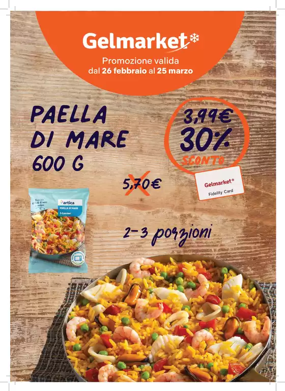 Volantino Gelmarket | 30% sconto | 2026-02-26T00:00:00.000Z - 2026-03-25T00:00:00.000Z
