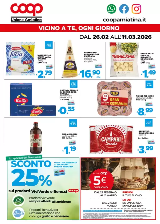 Volantino Coop | VICINO A TE, OGNI GIORNO | 2026-02-26T00:00:00.000Z - 2026-03-11T00:00:00.000Z
