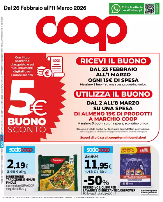 Volantino Coop a Venezia | Offerte per te | 2026-02-26T00:00:00.000Z - 2026-03-11T00:00:00.000Z