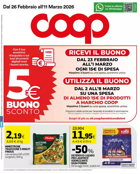 Volantino Coop a Cornuda | Offerte per te | 2026-02-26T00:00:00.000Z - 2026-03-11T00:00:00.000Z