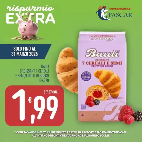 Volantino Pascar | Solo fino al 31 marzo | 2026-02-27T00:00:00.000Z - 2026-03-31T00:00:00.000Z