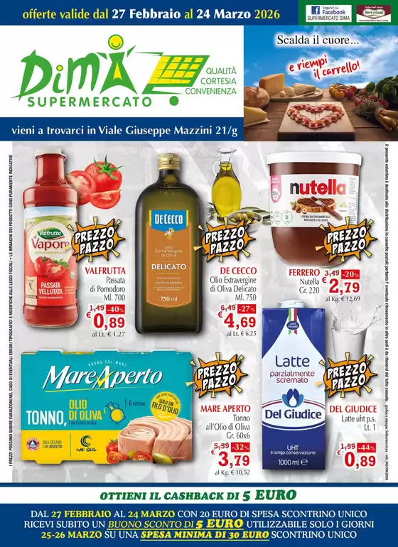 Volantino Supermercato Dima | Offerte valide dal 27 febbraio al 24 marzo 2026 | 2026-02-27T00:00:00.000Z - 2026-03-24T00:00:00.000Z