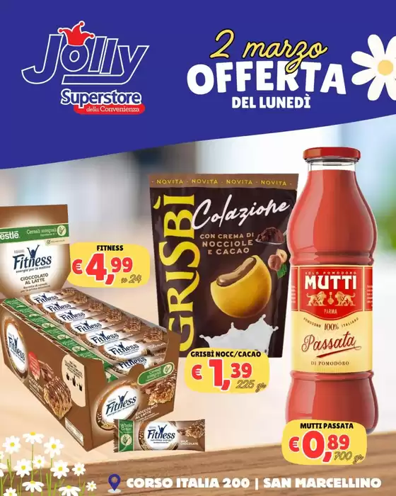 Volantino Jolly Market | Offerta | 2026-03-02T00:00:00.000Z - 2026-03-02T00:00:00.000Z
